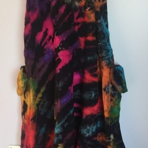 Tie-dye dungarees (CH038)