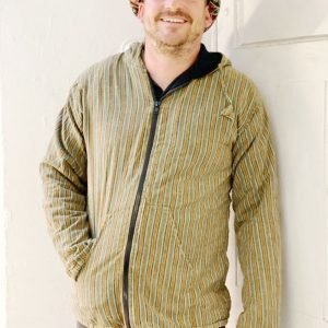 lightweight Cotton Jacket with fleece lining (fx403)