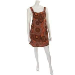 Print Pinafore Dress (Sie)