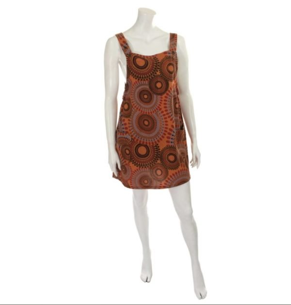Print Pinafore Dress (Sie)