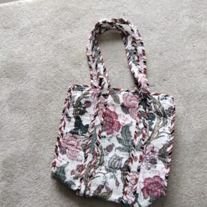 Medium Size Red Flower Bag