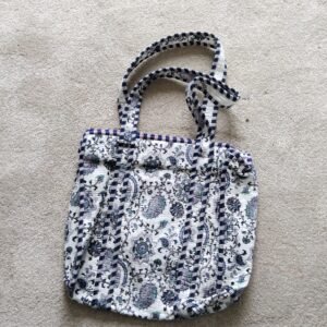 Medium Size Ivy Flowered Bag