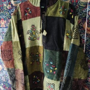 Green Patchwork Jacket 2