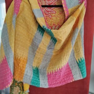Kantha Reversible Shawl/Scarf