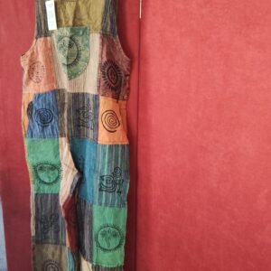 Patchwork Dungarees